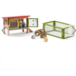 Schleich rabbit hutch